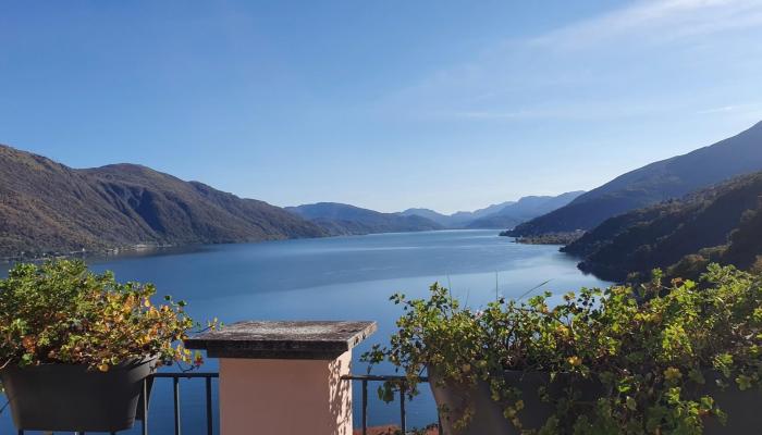 Traumseesicht vom Innen- und Außenbereich