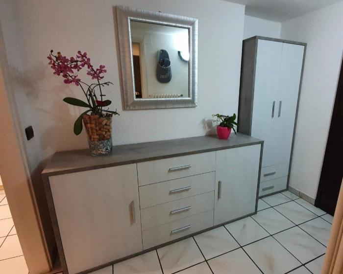 Eines von drei Schlafzimmern