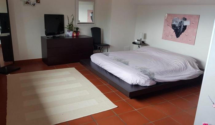 Eines von drei Schlafzimmern