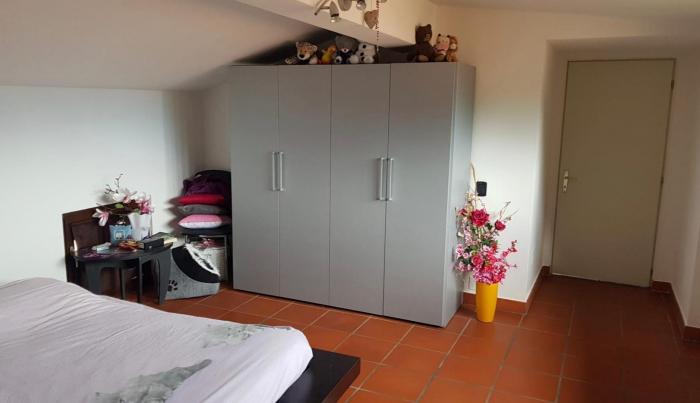 Eines von drei Schlafzimmern