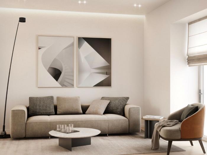 Lichtdurchfluteter, großzügiger Wohn-/ Essbereich mit Traumseesicht