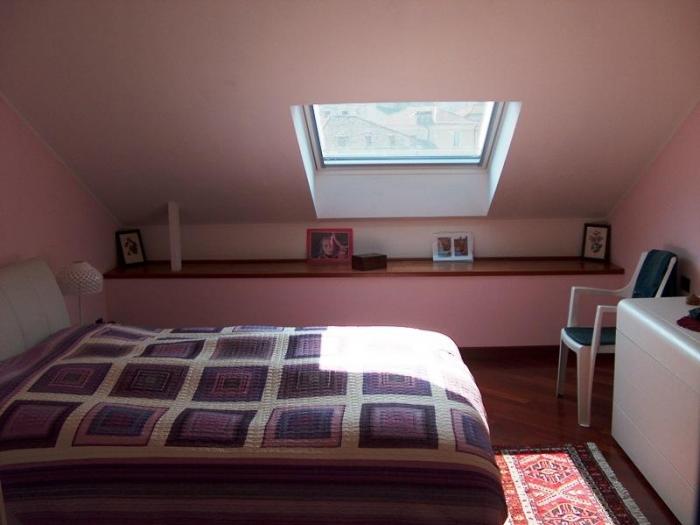 Eines von zwei Schlafzimmern