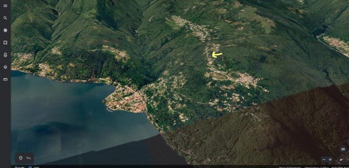 Lago - siehe gelben Pfeil