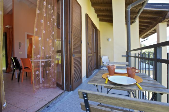 1-Zimmer-Wohnung „Fantasia“ mit ca. 40 m² Wohnfläche und zwei Balkonen mit Traumseesicht.